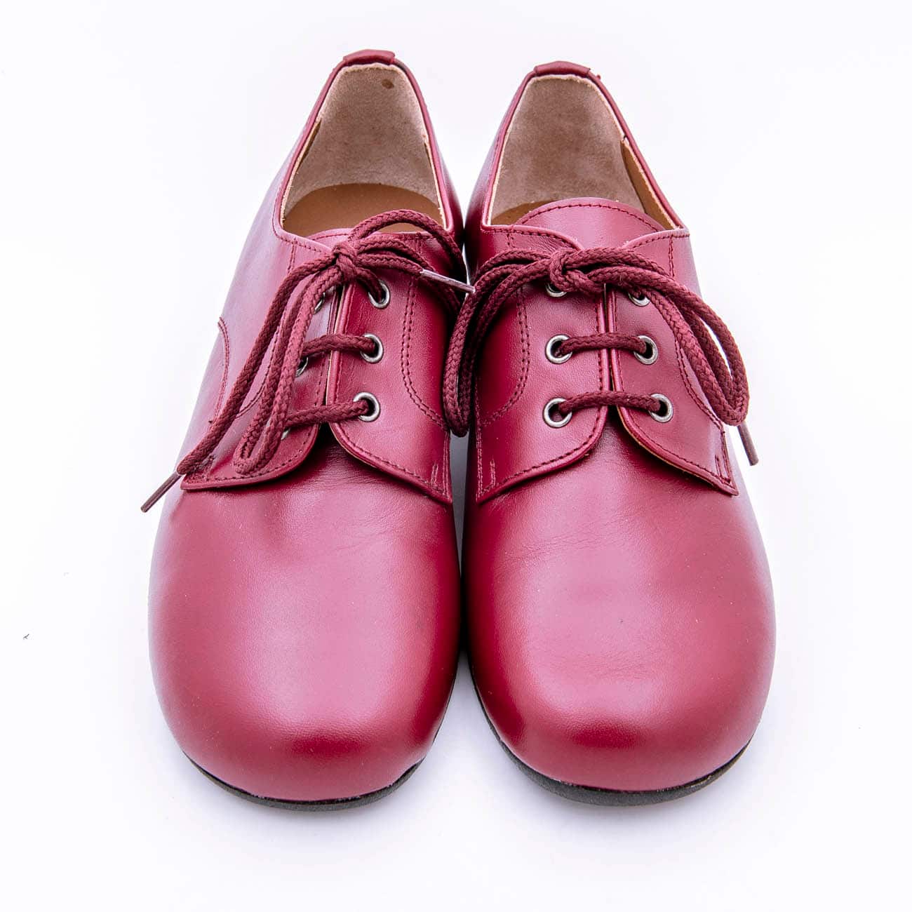 Zapato Hamilton Inglés Colegial En Napa Piel Con Cierre De Cordónes Con Suela De Goma Antideslizante - Imagen 4