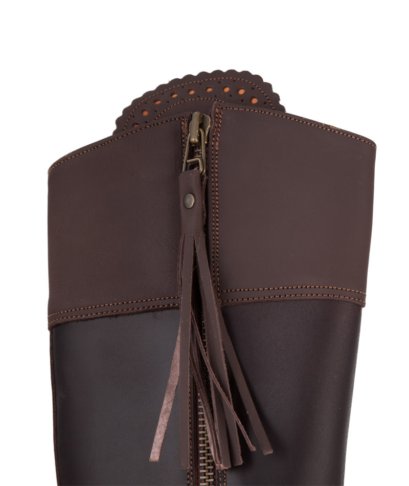 Bota Kate Cuero Engrasado VC - Imagen 2