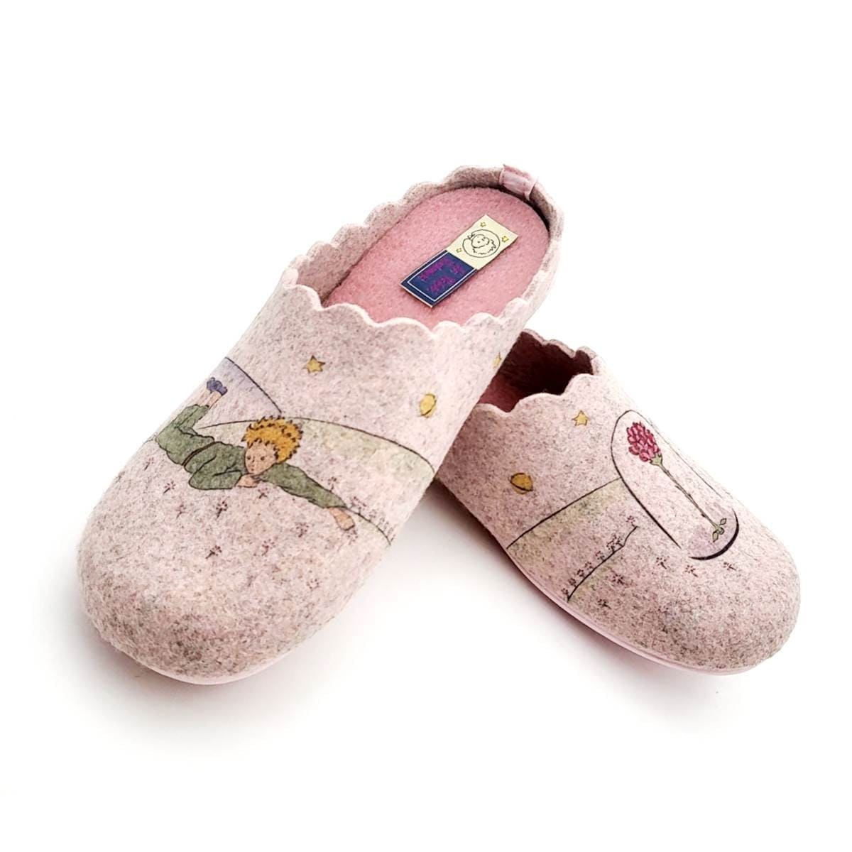 Zapatilla para casa descalza el Principito - Imagen 2