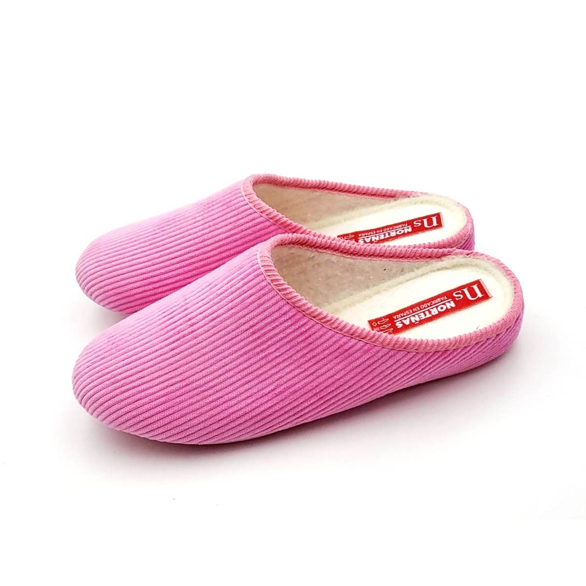 Zapatilla descalza en pana algodón y con suela de goma al tono antideslizante y flexible, - Imagen 2